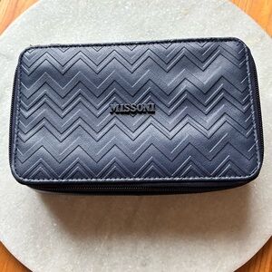 Missoni Navy Travel Case